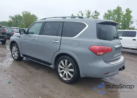 2011 Infiniti Qx56 from USA, damaged, VIN JN8AZ2NE1B9007097